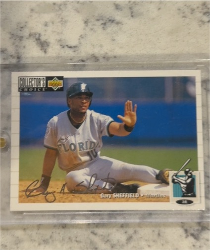 1994 Upper Deck Collector's Choice #257 Gary Sheffield — front