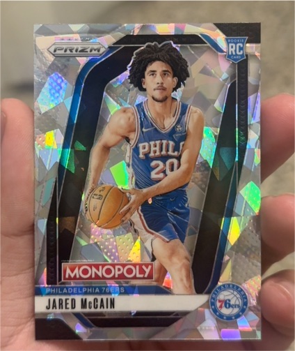 2024-25 Panini Prizm Monopoly #3 Jared McCain — front