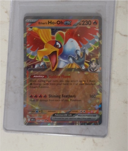 2025 Pokémon TCG Destined Rivals #039 Ethan's Ho-Oh ex — front