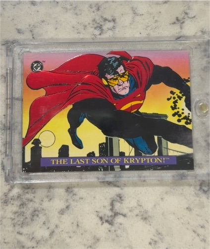1993 Skybox DC Bloodlines #S3 The Last Son of Krypton — front
