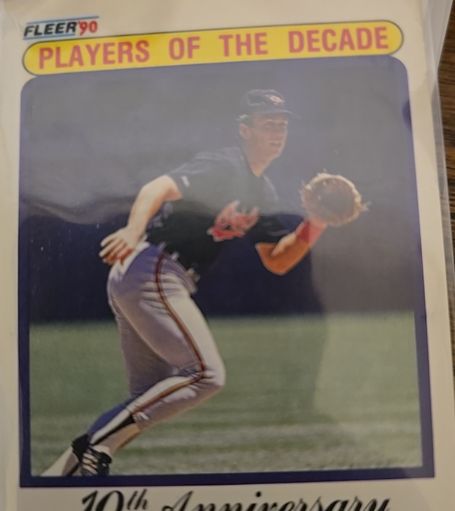 1990 Fleer #624 Cal Ripken Jr. — front