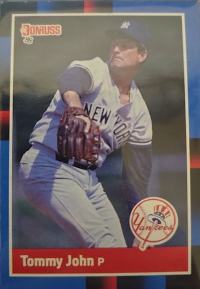 1988 Donruss #401 Tommy John — front