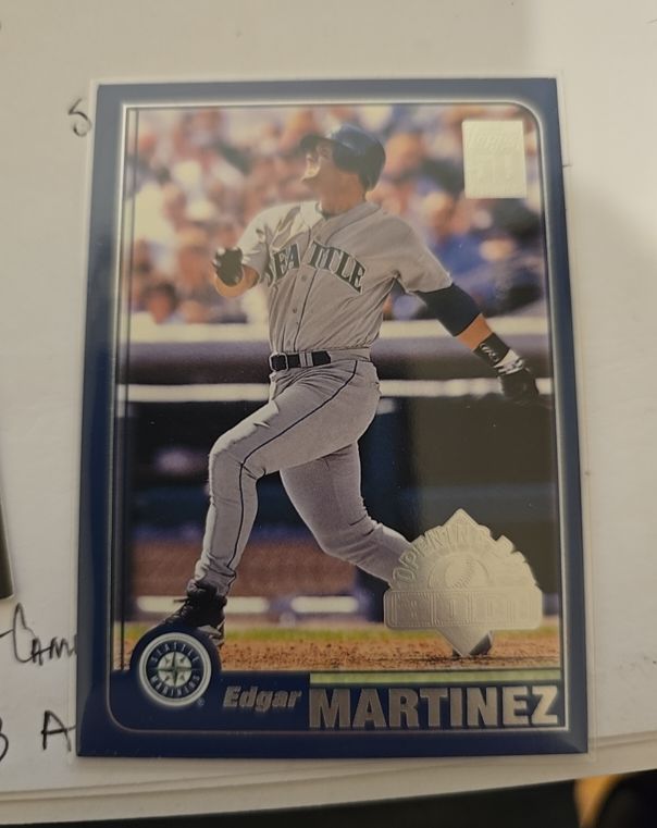 2001 Topps Opening Day #123 Edgar Martinez — front