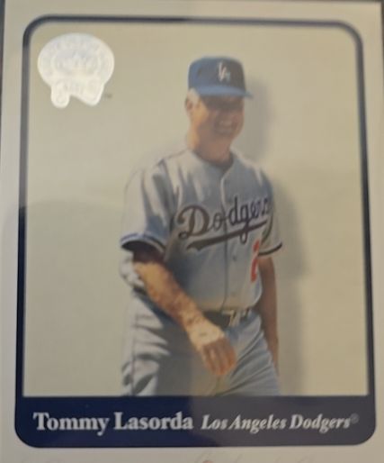1953 Bowman #91 Tommy Lasorda — front