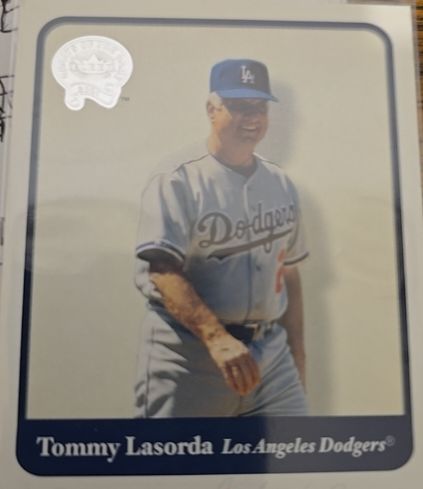 2018 Topps Archives Tommy Lasorda — front