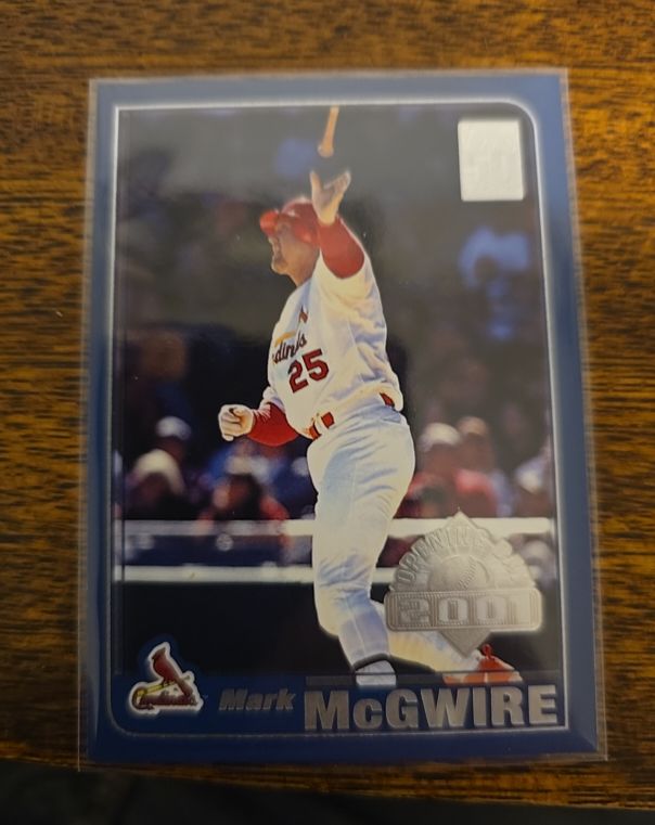 2001 Topps Opening Day #20 Mark McGwire — front