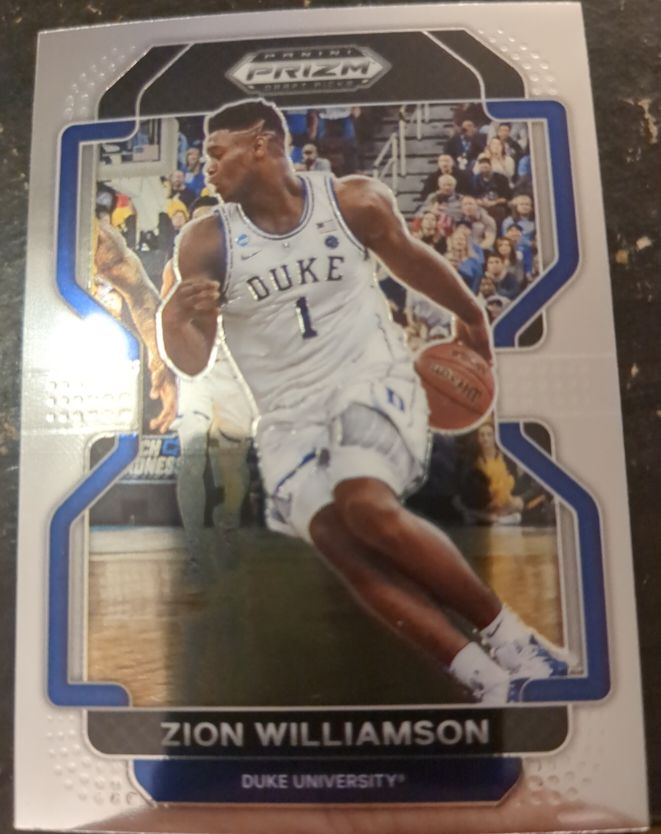 2022 Panini Prizm Draft Picks #49 Zion Williamson — front