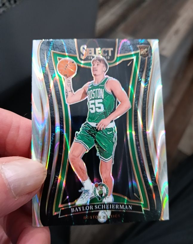 2024-25 Panini Select #382 Baylor Scheierman — front