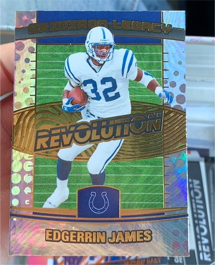 2025 Panini Revolution #13 Edgerrin James — front