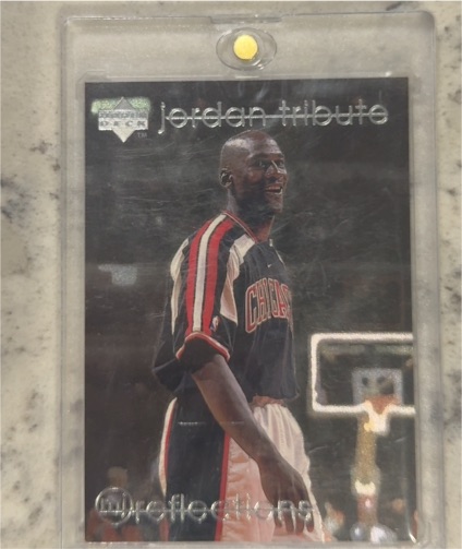 1997 Upper Deck Tribute #MJ80 Michael Jordan — front