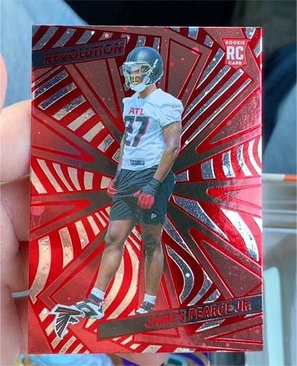 2025 Panini Revolution #218 James Pearce Jr. — front