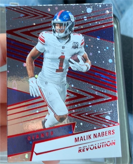 2025 Panini Revolution #86 Malik Nabers — front