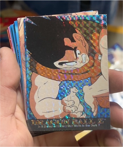 1996 Dragon Ball Z #06 Goku JPP/AMADA Prism Foil — front
