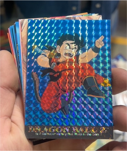 1996 Dragon Ball Z JPP/Amada Artbox Series 1 Prizm #03 Gohan — front