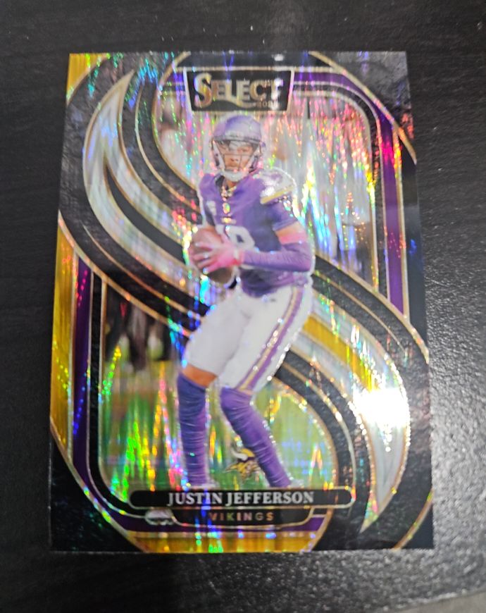 2024 Panini Select Premier Level #174 Justin Jefferson — front