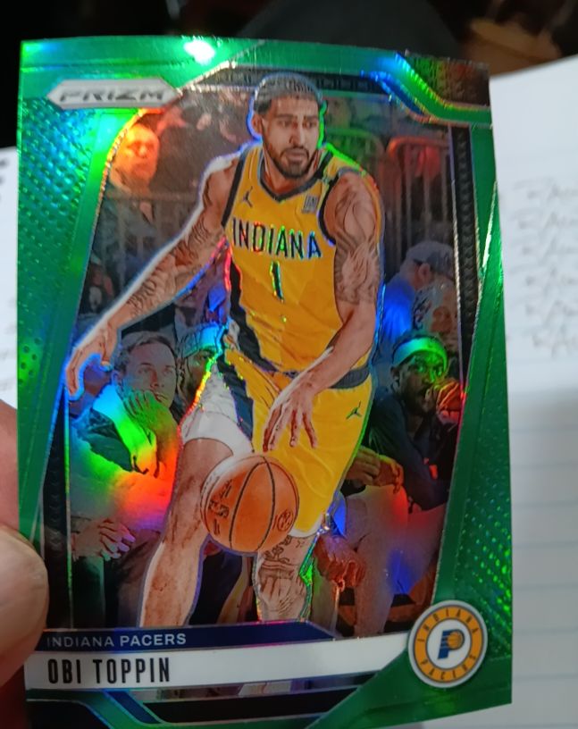 2024-25 Panini Prizm #11 Obi Toppin — front