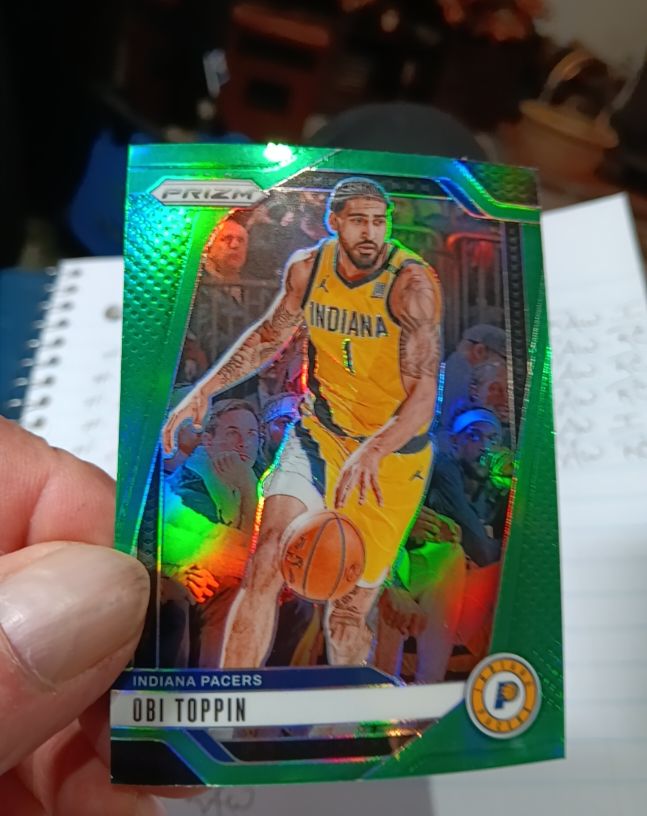 2024-25 Panini Prizm #11 Obi Toppin — front