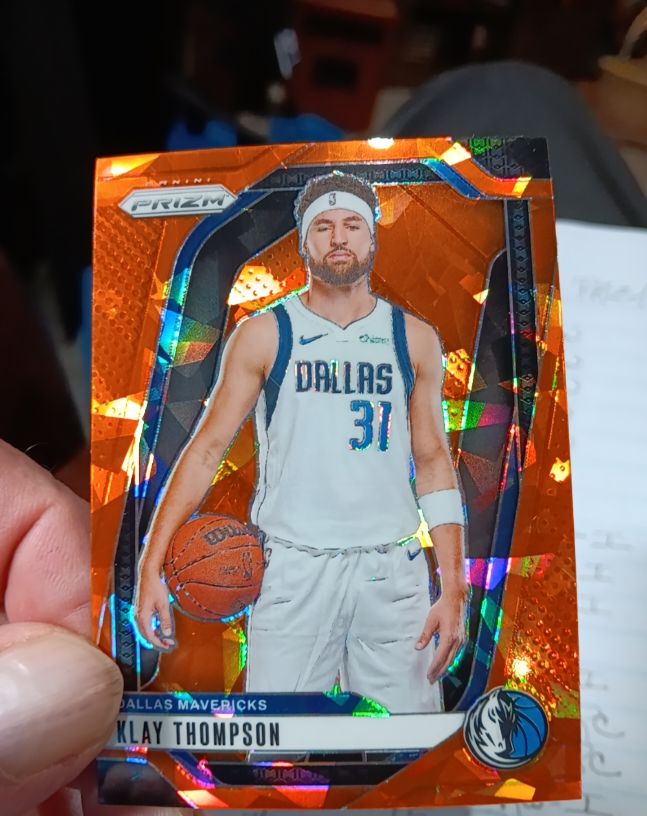 2024-25 Panini Prizm #107 Klay Thompson — front