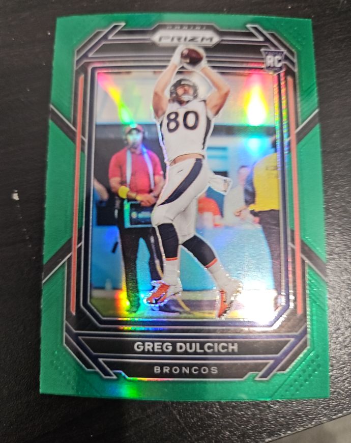 2022 Panini Prizm #360 Greg Dulcich — front