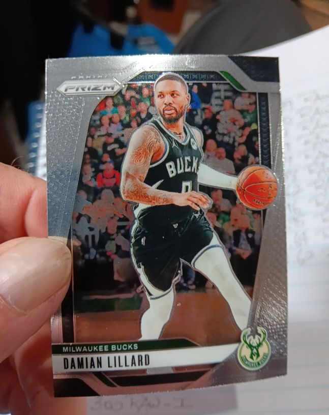 2024-25 Panini Prizm #90 Damian Lillard — front