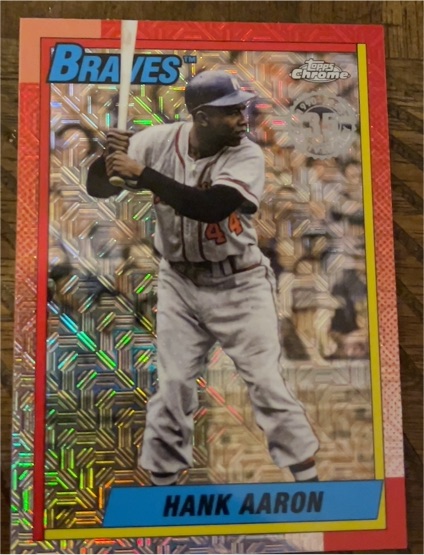 2025 Topps Update #U90C-46 Hank Aaron — front