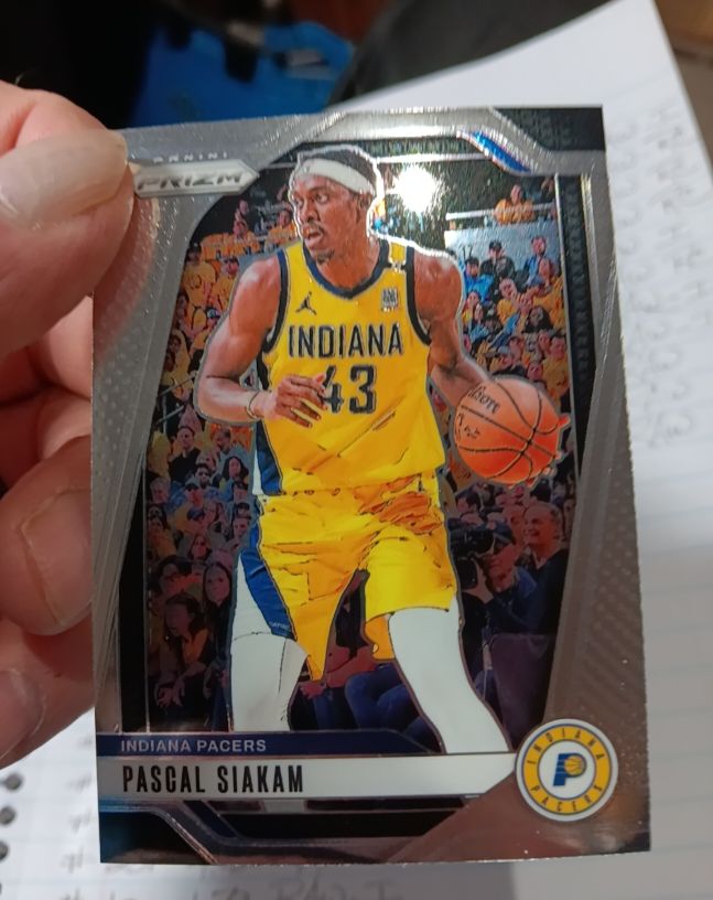 2024-25 Panini Prizm #62 Pascal Siakam — front