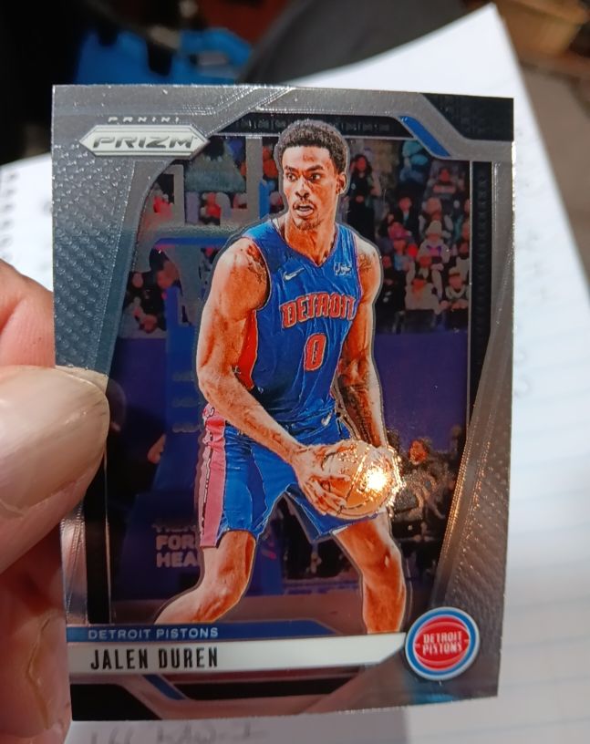 2024-25 Panini Prizm #178 Jalen Duren — front