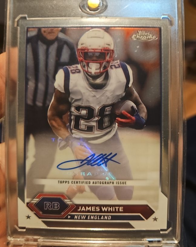 2024 Topps Chrome #TCA-JWH James White — front