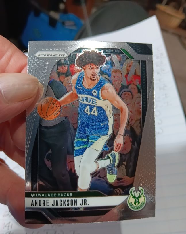 2024-25 Panini Prizm #52 Andre Jackson Jr. — front