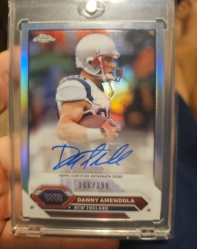 2023 Topps Composite Chrome Autographs #TCA-DME Danny Amendola — front