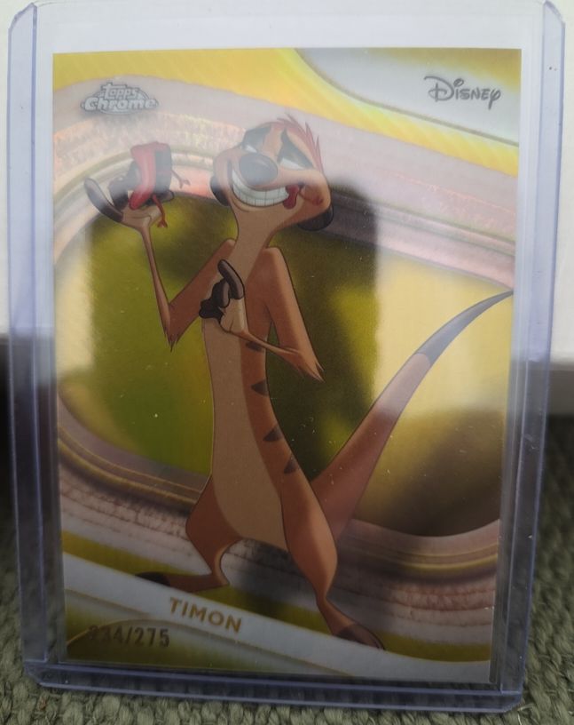 2025 Topps Chrome Disney #98 Timon — front
