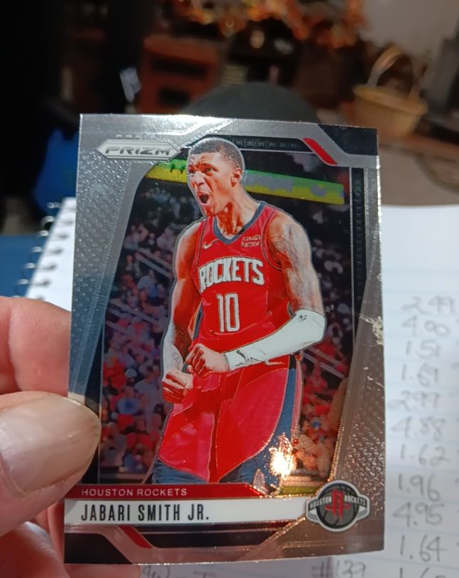2024-25 Panini Prizm #77 Jabari Smith Jr. — front