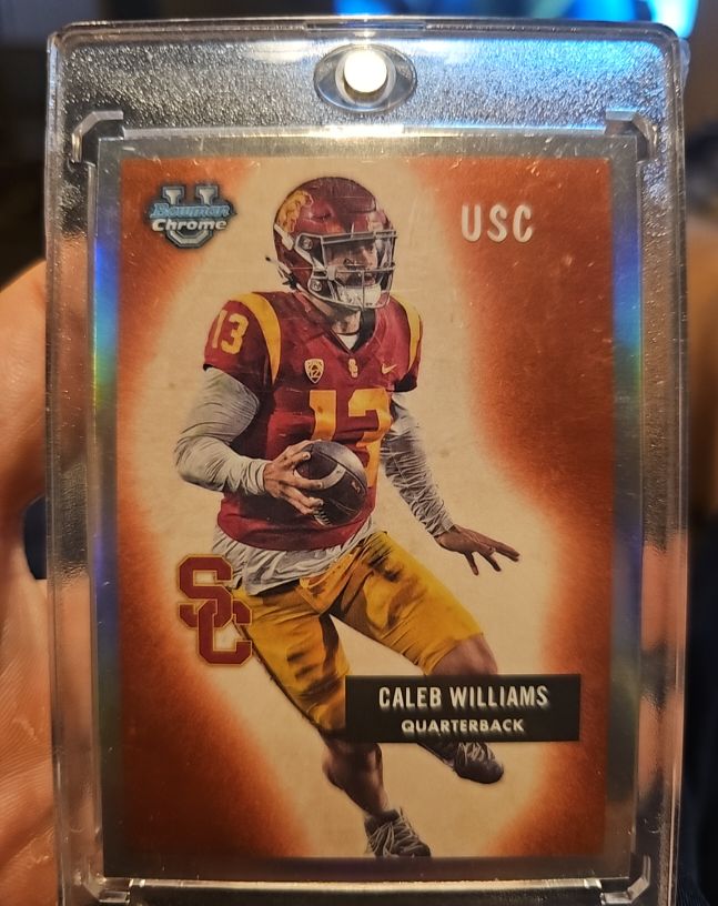 2023 Bowman Chrome University #55BF-1 Caleb Williams — front