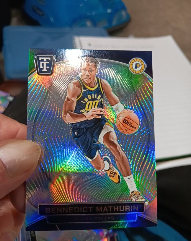 2024-25 Panini Totally Certified #61 Bennedict Mathurin — front