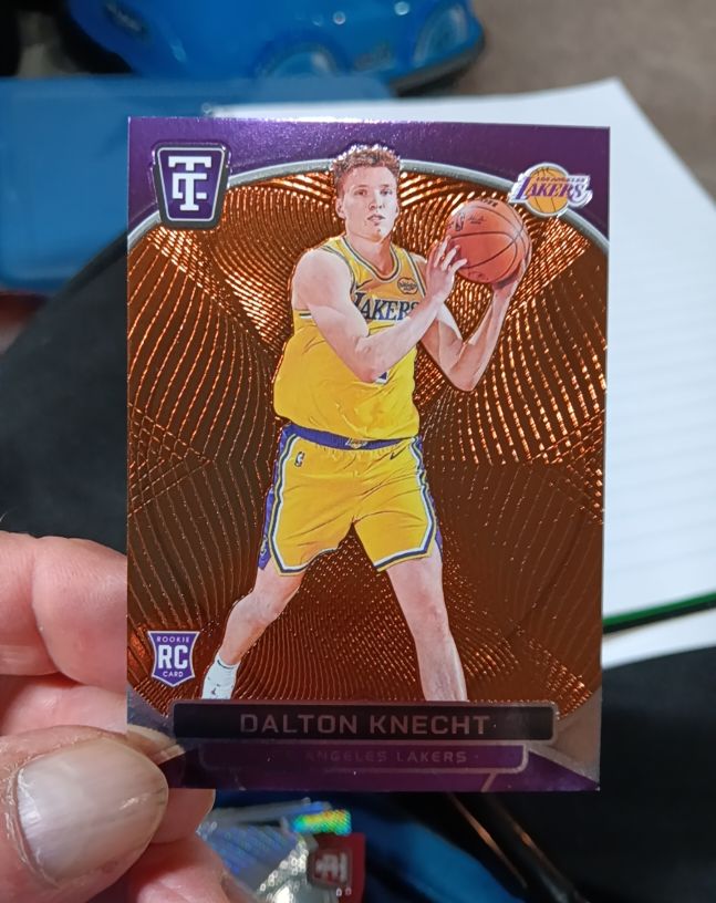 2024-25 Panini Totally Certified #154 Dalton Knecht — front