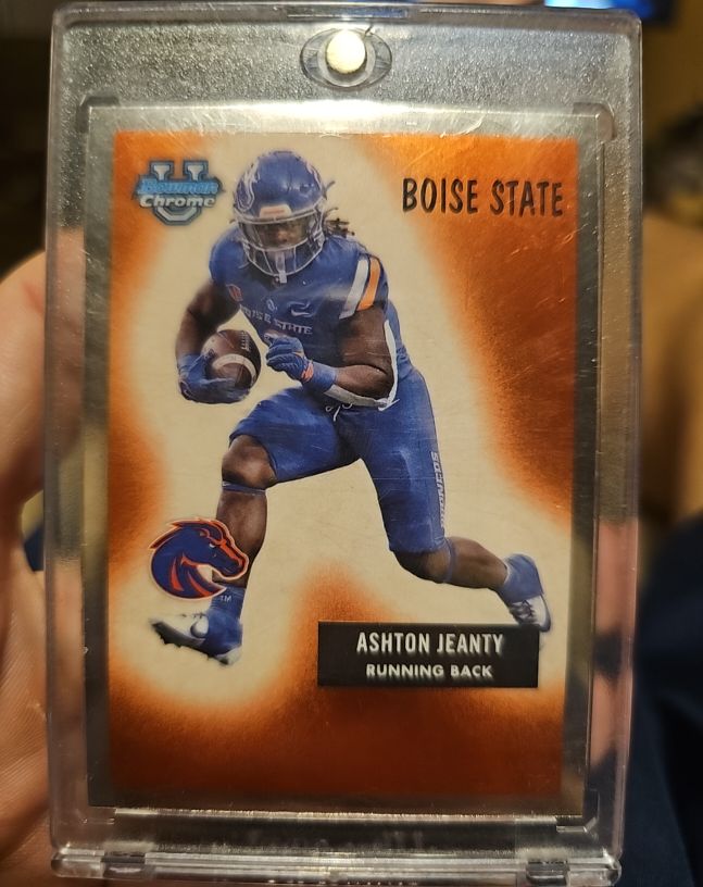 2024 Bowman University Chrome #55B-21 Ashton Jeanty — front