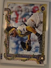 2025 Topps Holiday #H21 William Contreras — front
