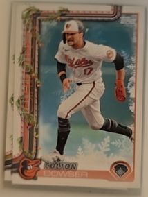 2025 Topps Holiday #H157 Colton Cowser — front