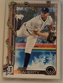 2025 Topps Holiday #H51 Jack Flaherty — front