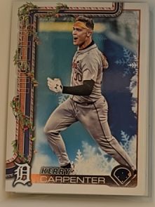 2025 Topps Holiday #H127 Kerry Carpenter — front