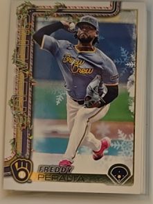 2025 Topps Holiday #H99 Freddy Peralta — front