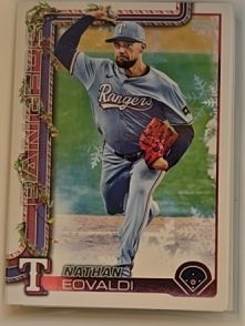 2025 Topps Holiday #H47 Nathan Eovaldi — front