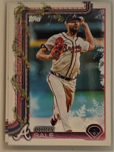 2025 Topps Holiday #H98 Chris Sale — front