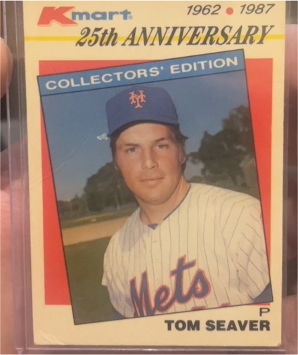 1987 Topps Kmart 25th Anniversary #21 Tom Seaver — front