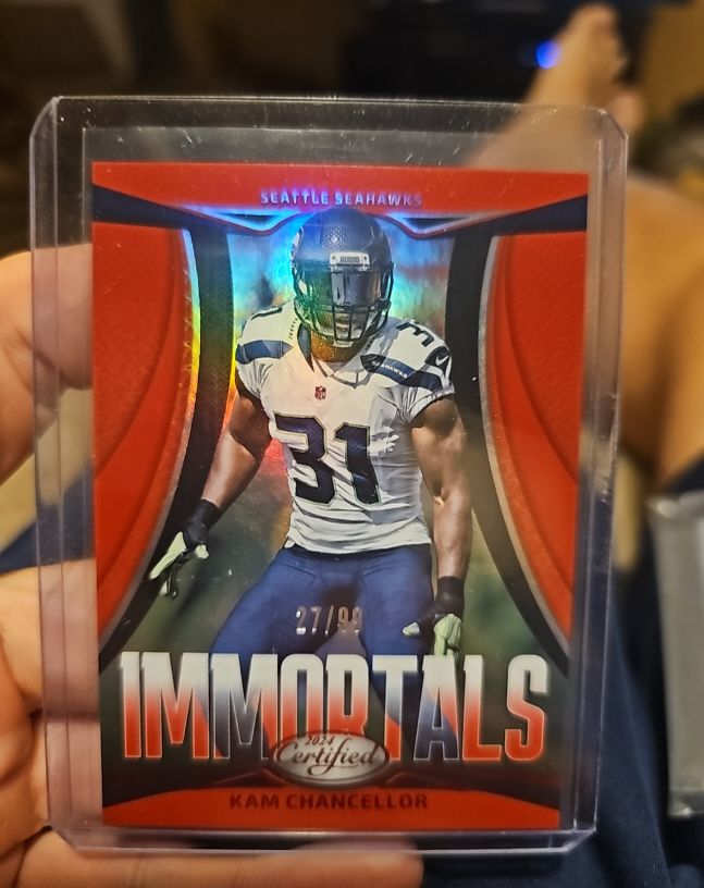 2024 Panini Certified #14 Kam Chancellor Immortals — front