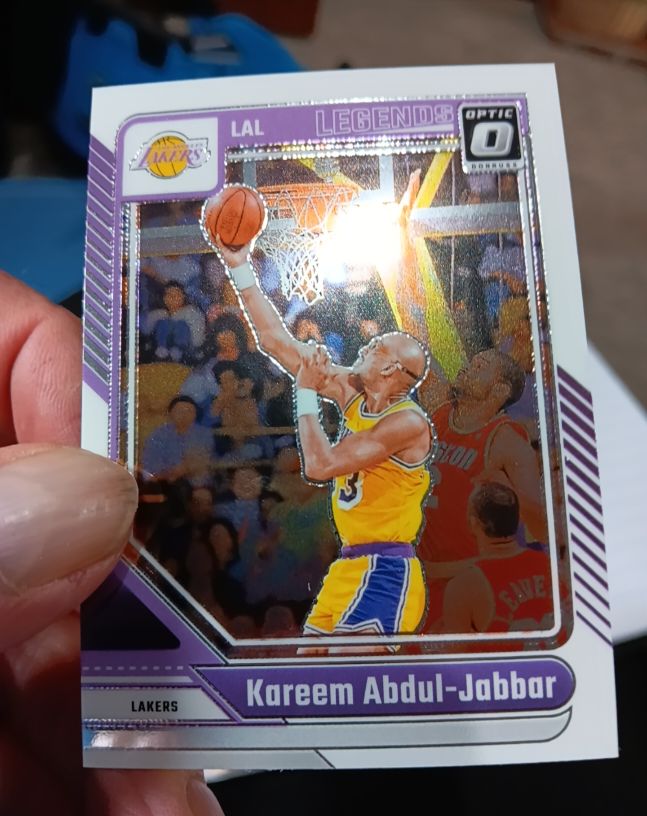 2024-25 Donruss Optic #228 Kareem Abdul-Jabbar — front