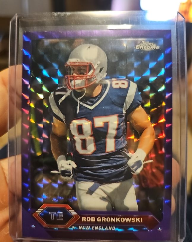 2023 Topps Composite Topps Chrome #TE Rob Gronkowski — front