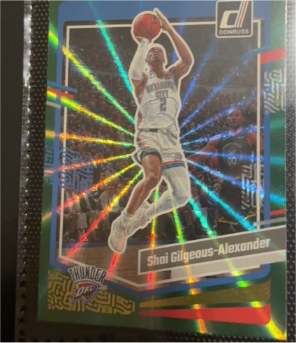 2023-24 Panini Donruss #40 Shai Gilgeous-Alexander — front