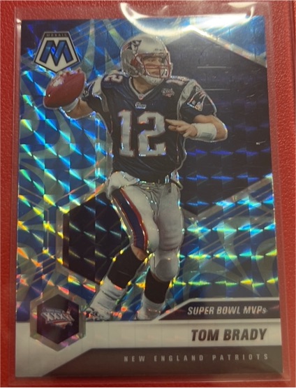 2020 Panini Mosaic Super Bowl MVP Tom Brady — front