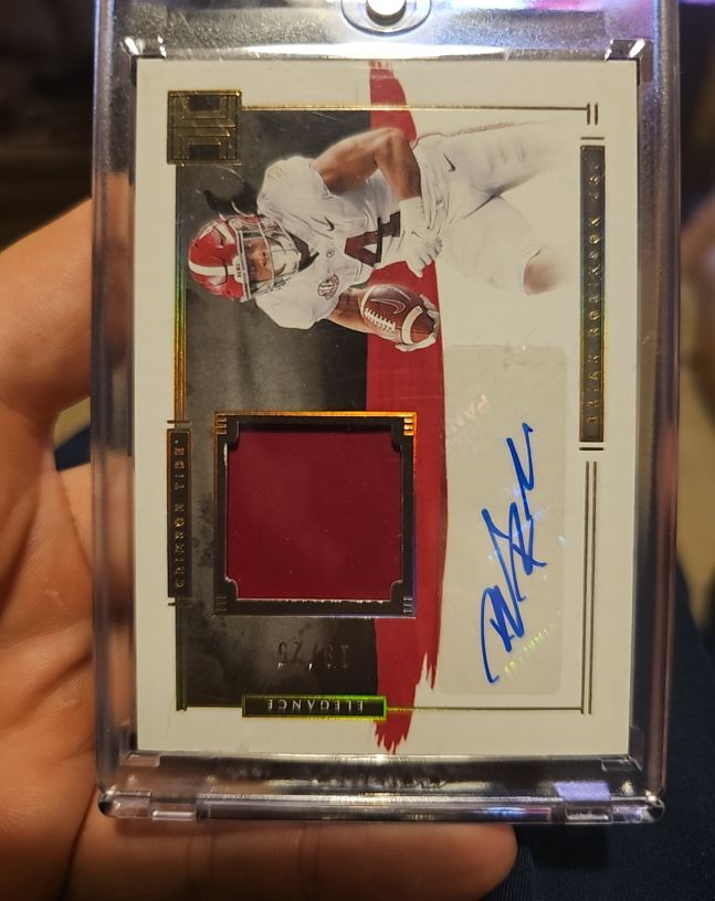 2025 Panini Impeccable Elegance #18 Jerry Jeudy — front